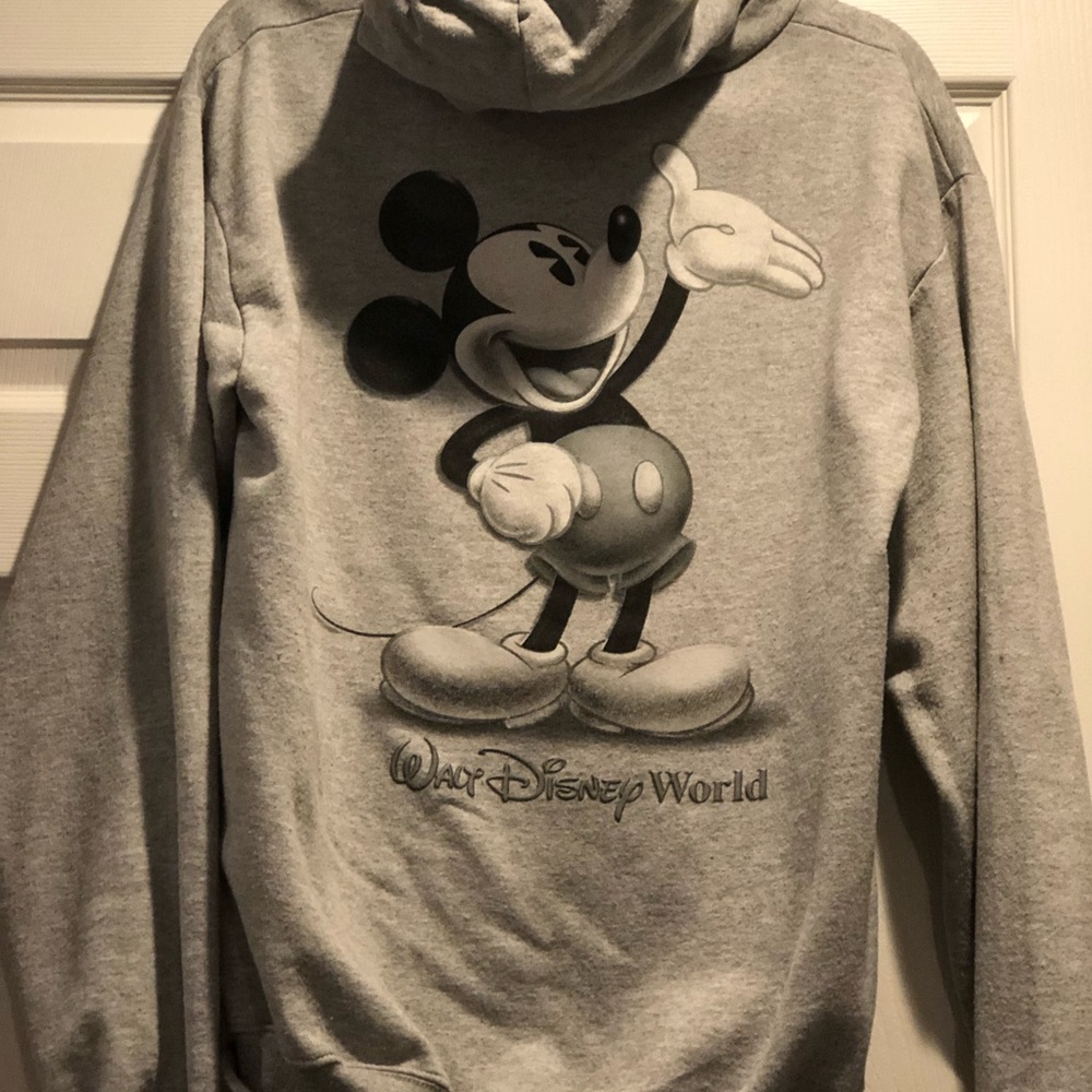 Authentic Walt Disney World/Mickey Mouse Zip Up Hoodie